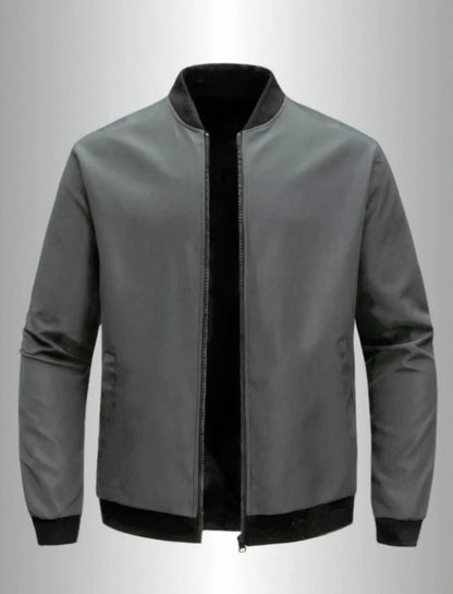 Short Loose fit Baseball Collar Jacket