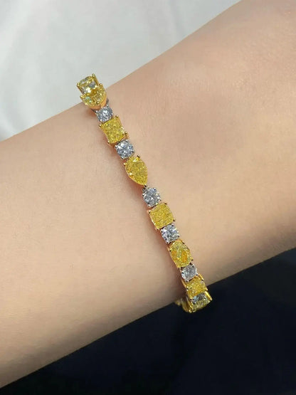Fine Silver Charm Bracelet