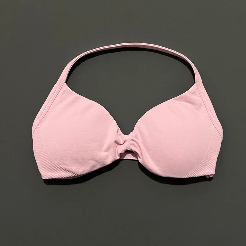 Strappy High Support Thin Strap Seamless Bras