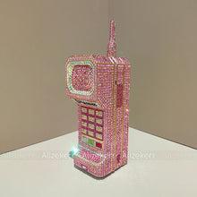 Alizekerr Cellphone Shaped Diamond Evening Bags