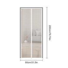 Zippered Pet Door Screen Door 80x200cm
