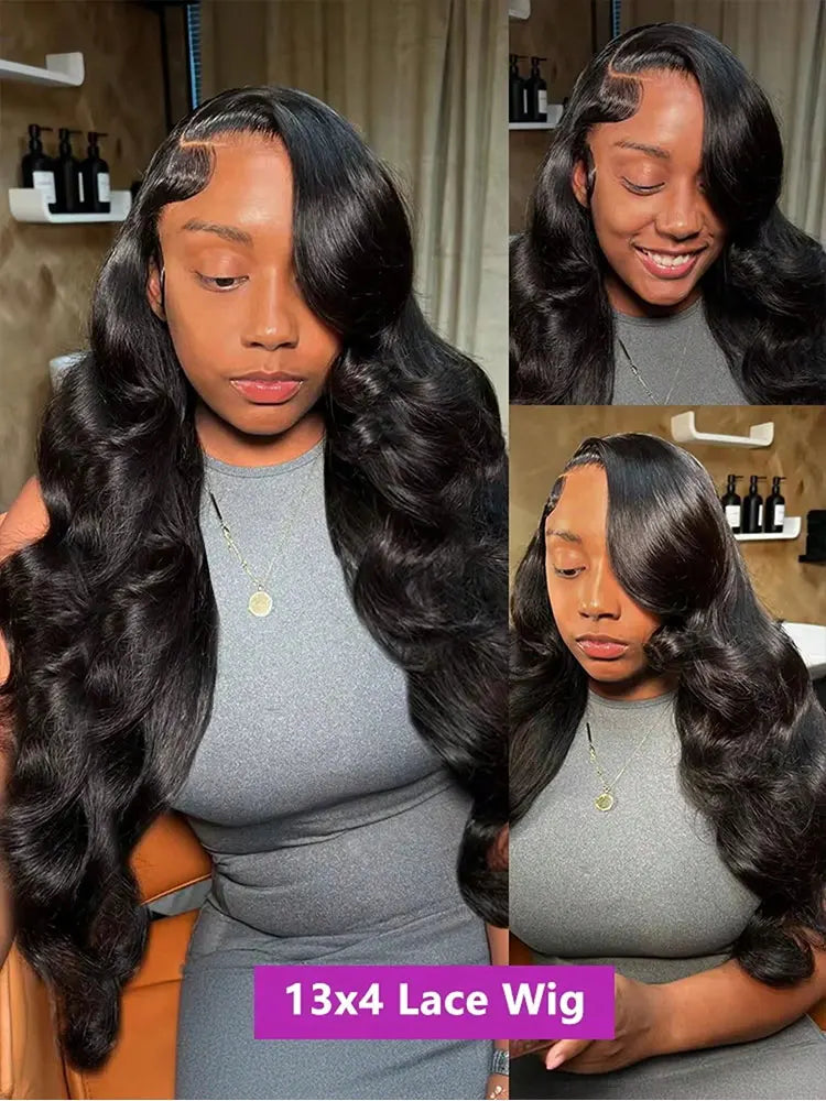 Body Wave 13x6 Lace Frontal Wig Human Hair