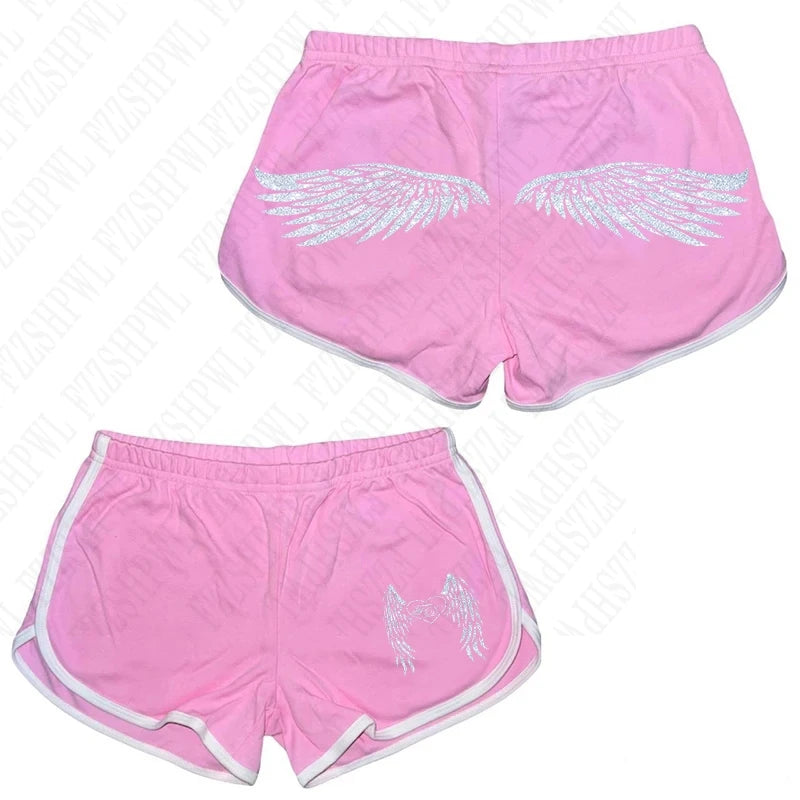 Retro Millennium Patterned Printed Shorts