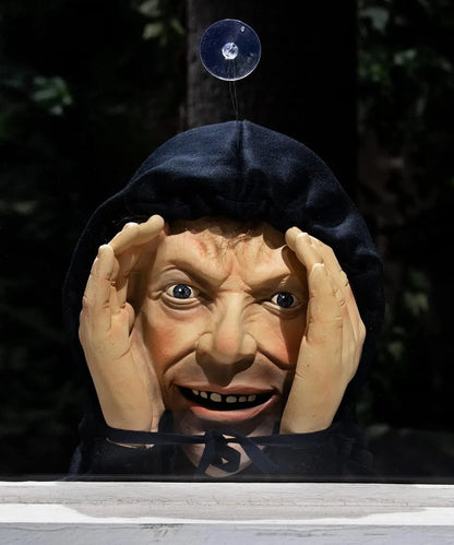 Scary Peeping Tom Window Hanging Halloween Decoration