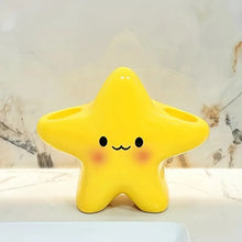 Star Shape Toothbrush Holder  3 Slot