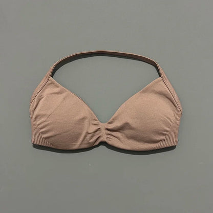 Strappy High Support Thin Strap Seamless Bras