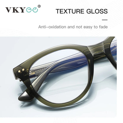 VICKY Round TR90 Frame Reading Glasses