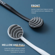 2pcs Double Side Silicone Tongue Scraper