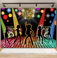 Disco Hip Hop Party Photo Backdrop