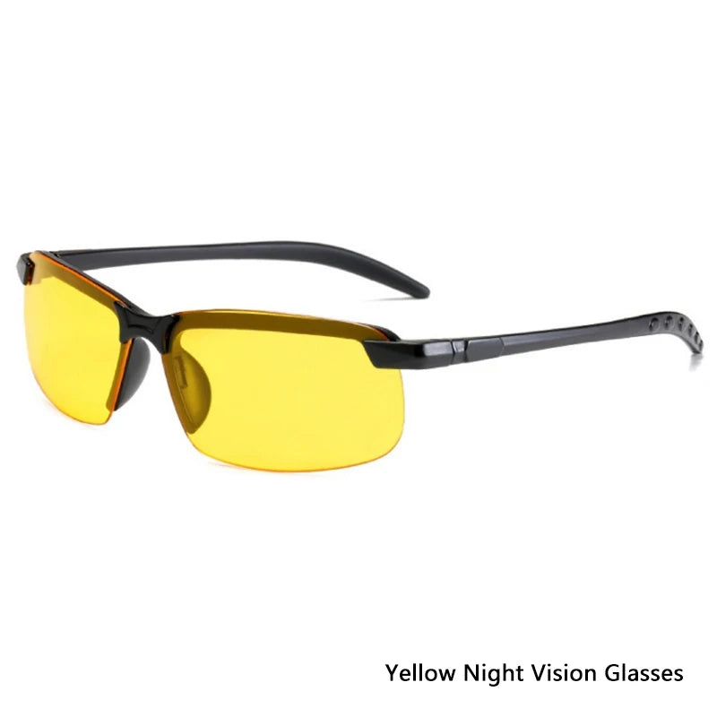 Night Vision Oversized Driver Anti-Glare Glasses