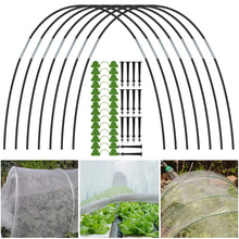 Greenhouse Hoops Folding Fiber Rod Set