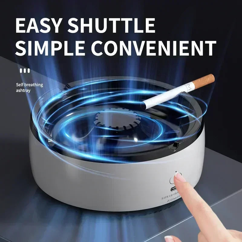 Multifunctional USB Rechargeable Smokeless Electric Ashtray