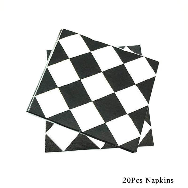 Racing Birthday Decorations Tableclothb