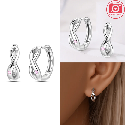 925 Sterling Silver Dancing Bee Hoop Earrings – Cute Enamel Zircon Jewelry