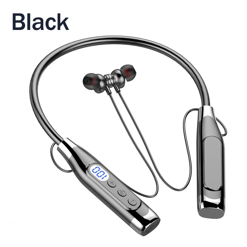 Wireless Bluetooth Neckband Earphone With Microphone