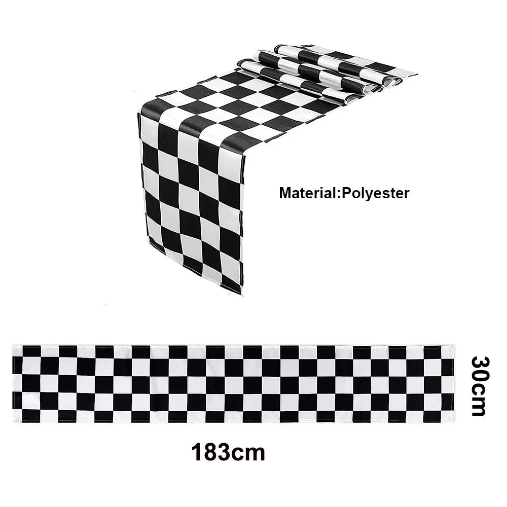 Racing Birthday Decorations Tableclothb