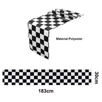 Racing Birthday Decorations Tableclothb