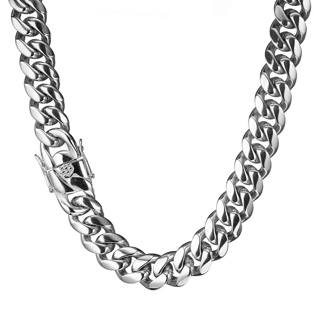316L Stainless Steel Cuban Link Chain