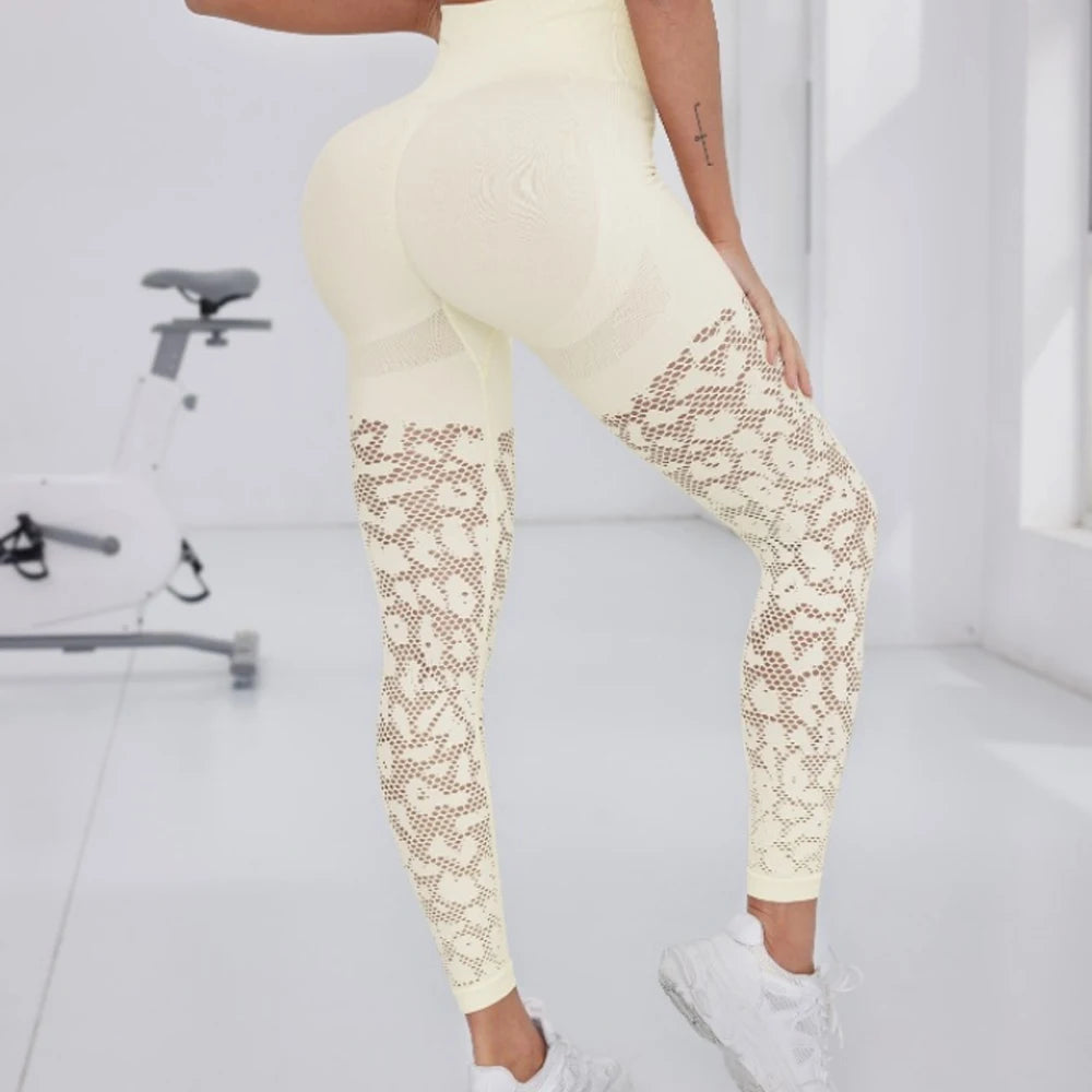 Designer Style Elastic Leggings