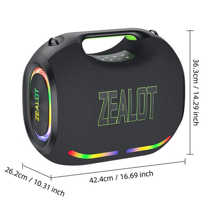Zealot ZE21 400W Portable Waterproof Bluetooth Party Speaker