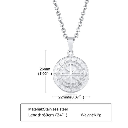 Stainless Steel Cuban Figaro Wheat Chain Necklace