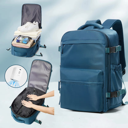 Vacuum Compression Expandable Travel Backpack & Laptop Bag