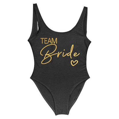 Women’s "Bride" & "Team Bride" One-Piece Swimsuit