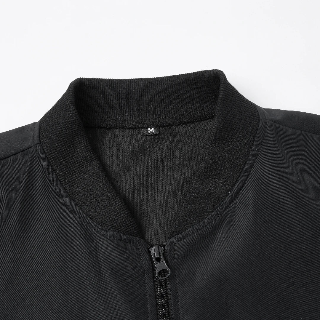 Short Loose fit Baseball Collar Jacket