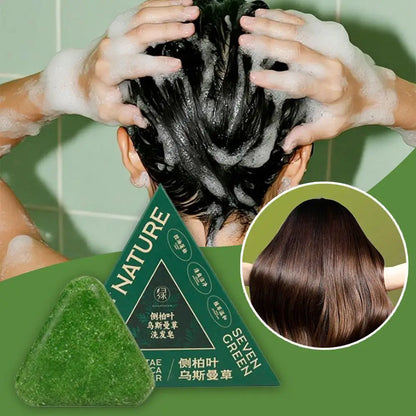 Seven Green Thuja Tiliacea Herbal Shampoo Bar (120g)