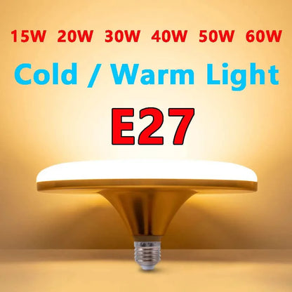 Super Bright E27 LED UFO Bulb (15W – 60W)