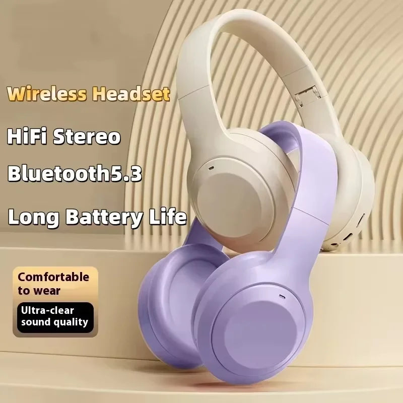 Over-ear Foldable Wireless Noise Cancellation HIFI Stereo Gaming Headset