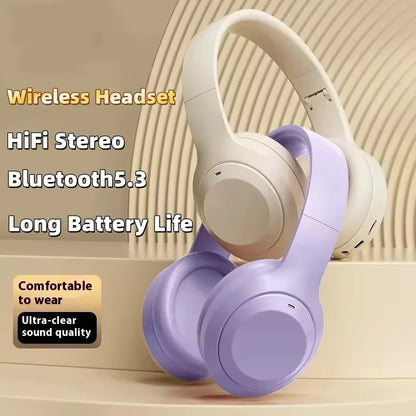 Over-ear Foldable Wireless Noise Cancellation HIFI Stereo Gaming Headset