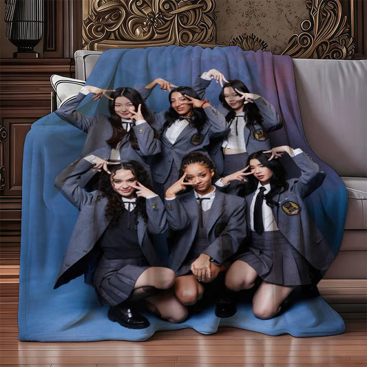 Anime Manga Character Plush Throw Blanket