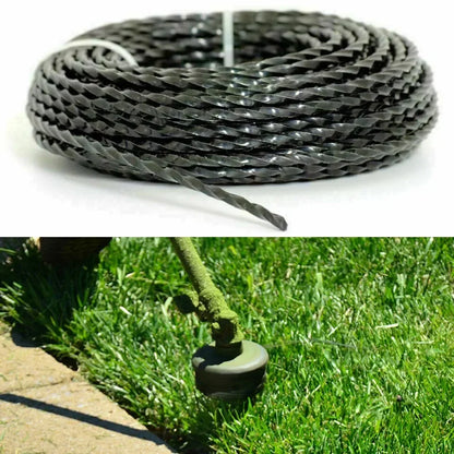 DAZZLEEX 3mm x 15m Heavy Duty Nylon Strimmer Line