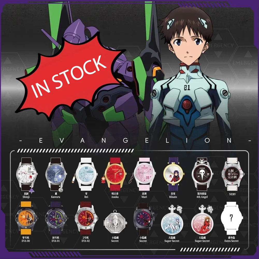 Boxfun Evangelion The Final Mission Series Wrist Watch Blind Box