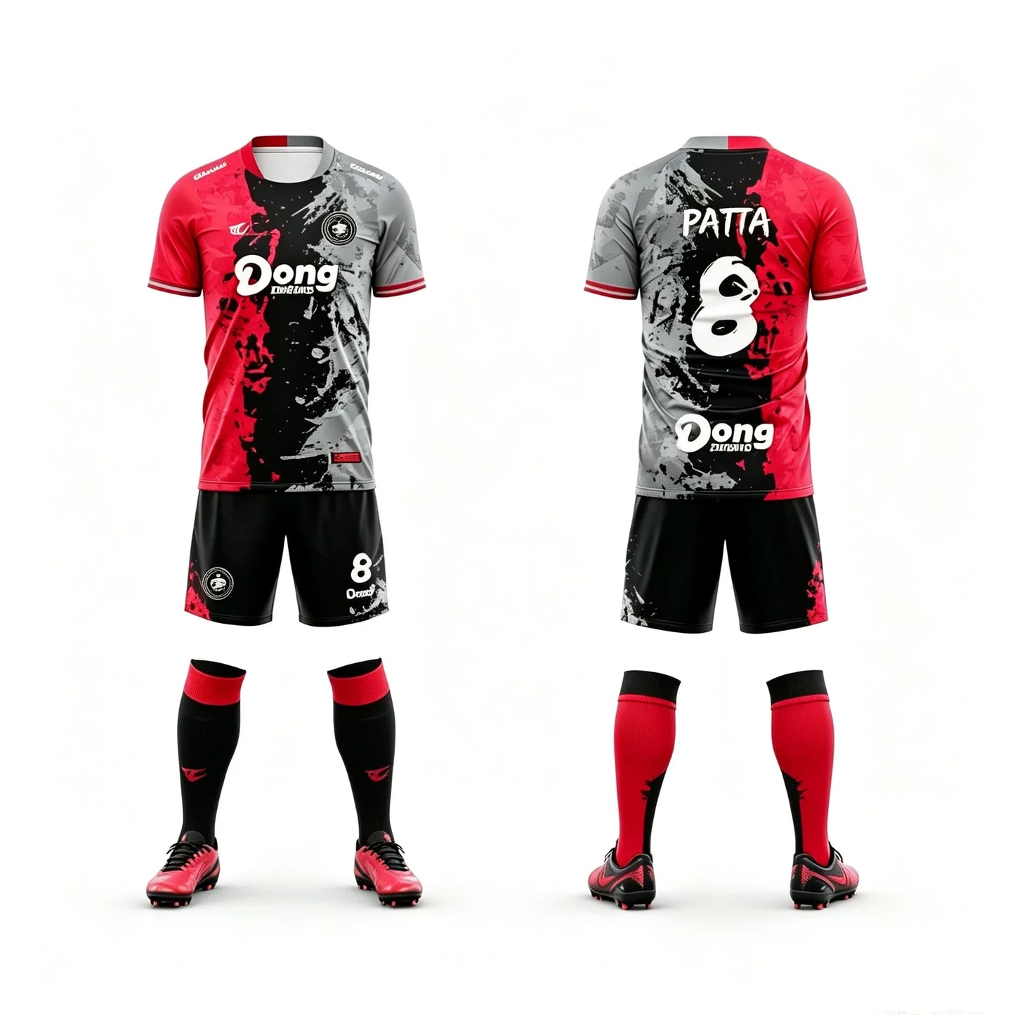 Customized Team Sublimated Soccer Jersey Set