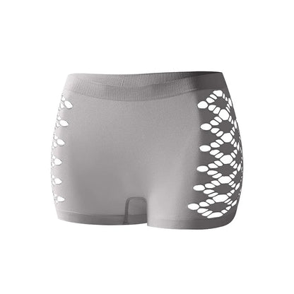 Women's Hollow-Out Knit Boyshort Panties