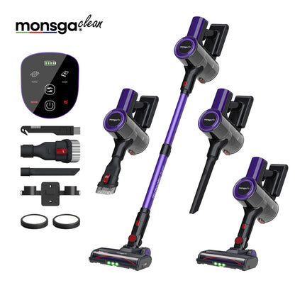 MONSGA 450W Cordless Handheld Stick Vacuum Cleaner