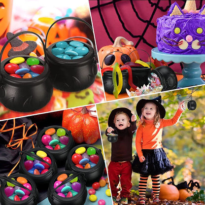 Halloween Witch Cauldron Trick or Treat Bucket