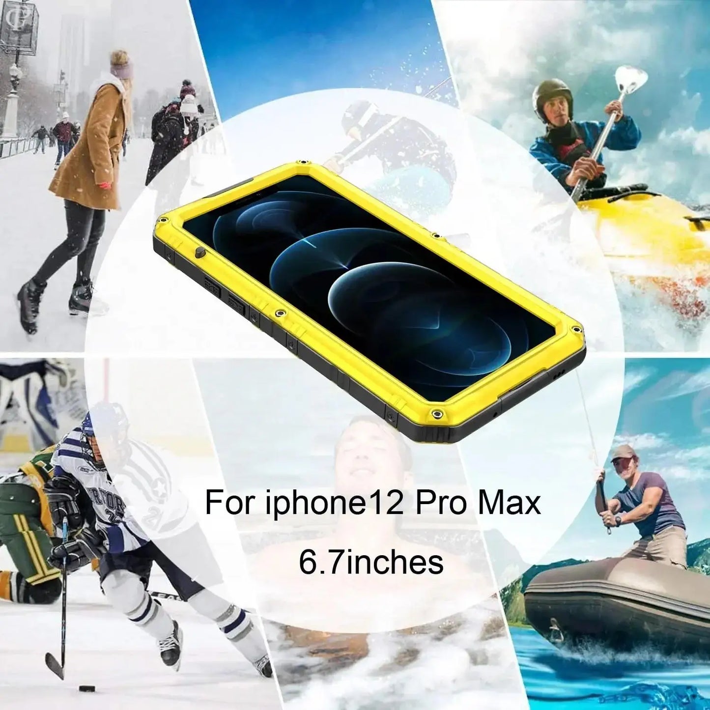 IP68 Waterproof Heavy Duty iPhone Armor Case