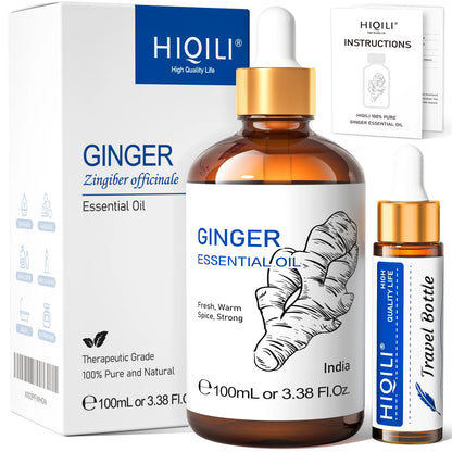 HIQILI 100% Pure Natural Essential Oil (100ml / 3.38 fl. oz)