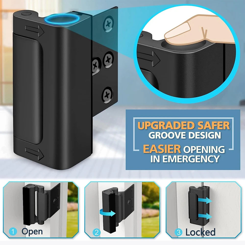 Home Security Aluminum Alloy Anti-theft Door Lock