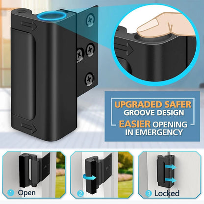 Home Security Aluminum Alloy Anti-theft Door Lock