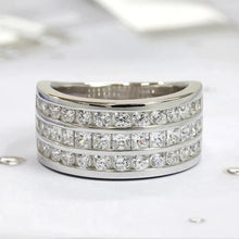 Huitan Modern Cubic Zirconia Ring