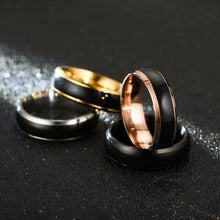 6MM Color Changing Stainless Steel Mood Ring