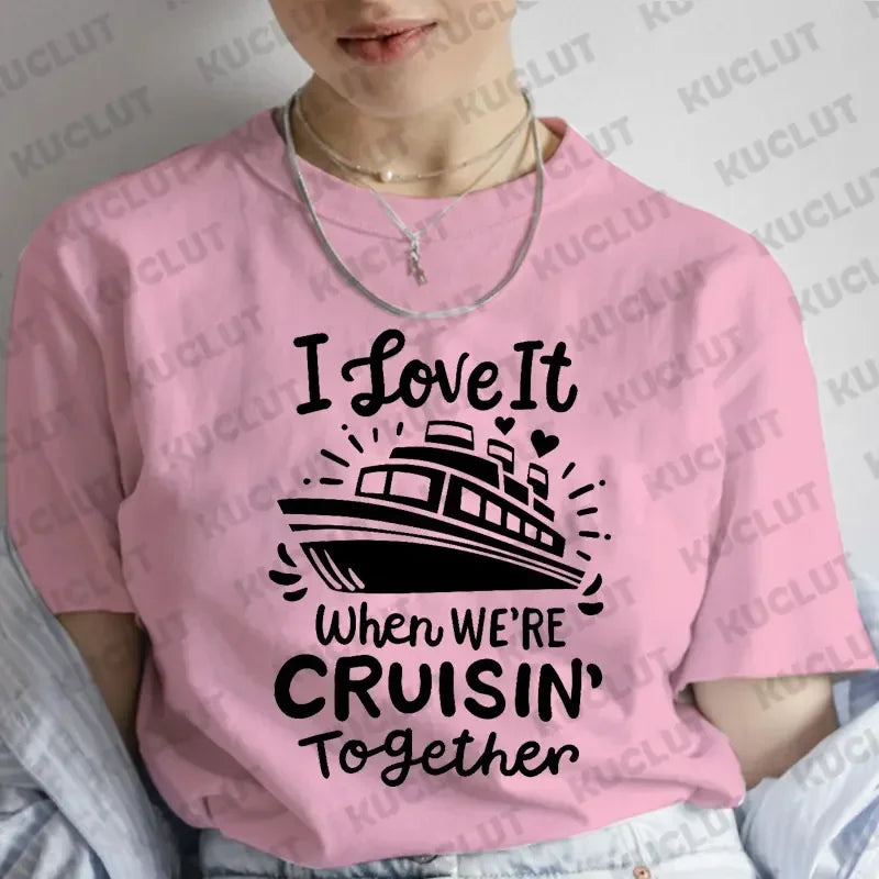 Family Cruise Squad Matching Graphic T-Shirt | Adult & Kids Vacation Tee