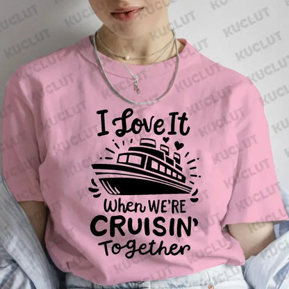 Family Cruise Squad Matching Graphic T-Shirt | Adult & Kids Vacation Tee