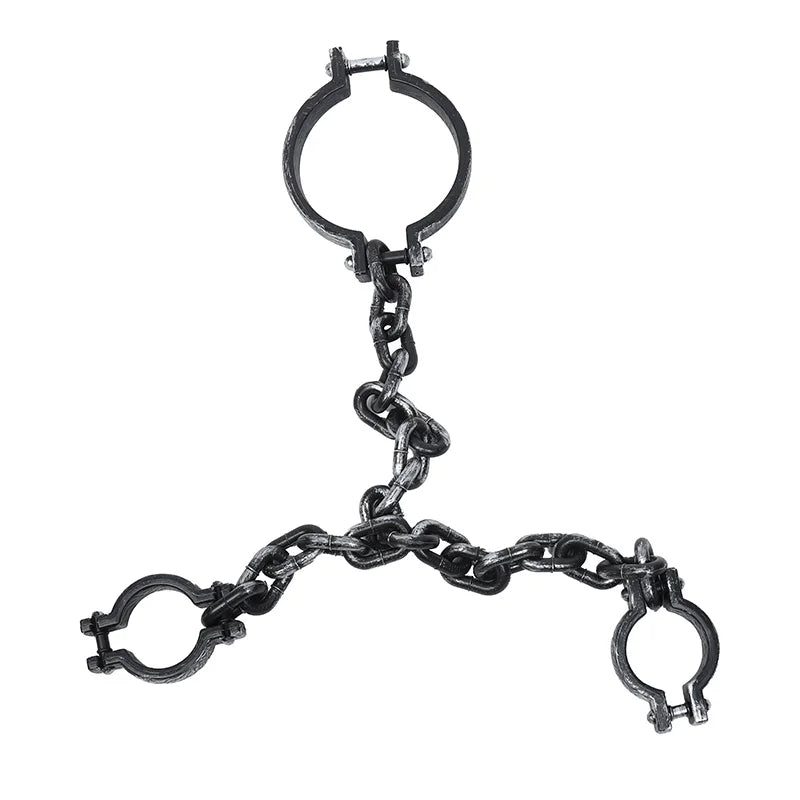 Halloween Plastic Link Chains Horror Prop Decoration