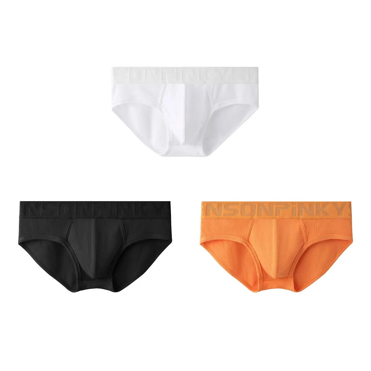 3pcs Low-Waist Briefs