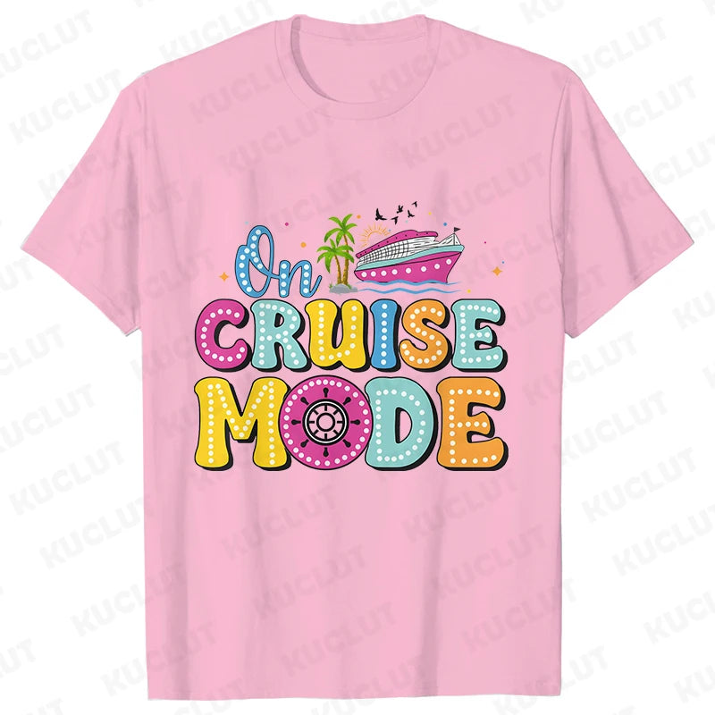 Unisex Cruise Vacation Graphic T-Shirt – Short Sleeve Travel Tee